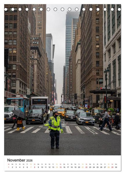 Produktbild: New York, Facetten einer Stadt (Tischkalender 2026 DIN A5 hoch), CALVENDO Monatskalender