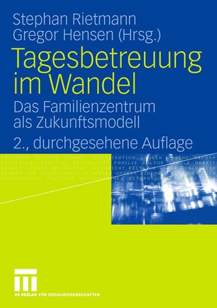 Produktbild: Tagesbetreuung im Wandel