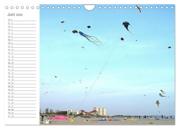 Produktbild: Fehmarn, R&uuml;gen und Usedom - Impressionen von den drei gro&szlig;en Ostseeinseln (Wandkalender 2026 DIN A4 quer), CALVENDO Monatskalender