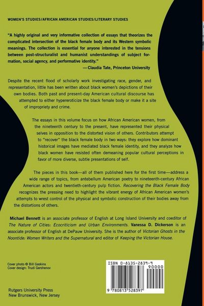 Produktbild: Recovering the Black Female Body