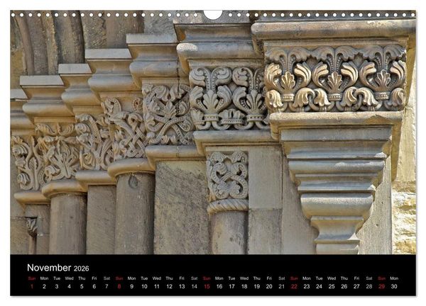 Produktbild: Monuments of Germany 2026 (Wall Calendar 2026 DIN A3 landscape), CALVENDO 12 Month Wall Calendar