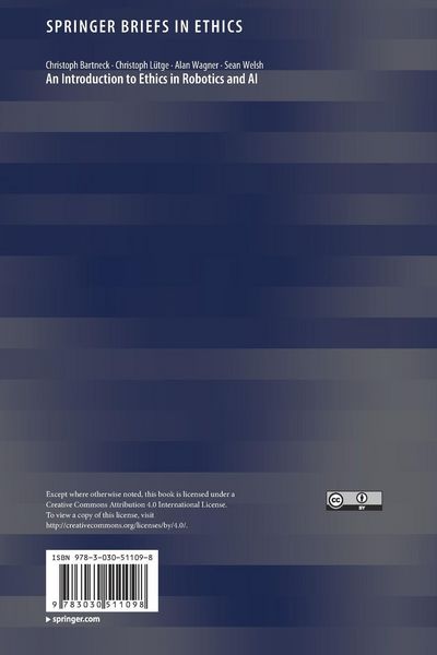 Produktbild: An Introduction to Ethics in Robotics and AI