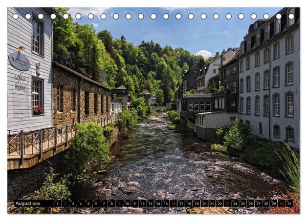Produktbild: Stadtansichten, Monschau die Altstadt (Tischkalender 2026 DIN A5 quer), CALVENDO Monatskalender