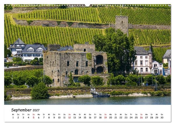 Produktbild: R&uuml;desheim im Licht der Jahreszeiten (Wandkalender 2027 DIN A2 quer), CALVENDO Monatskalender
