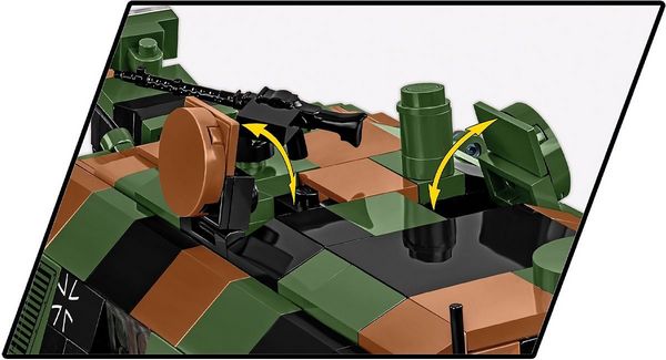 Produktbild: COBI Armed Forces 2628 - Panzerhaubitze 2000, 1002 Klemmbausteine