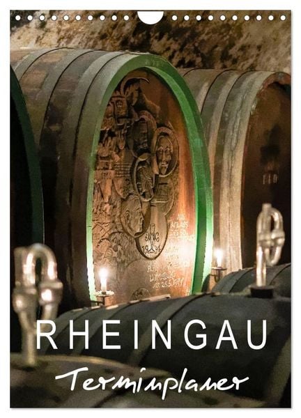 Produktbild: Rheingau Terminplaner (Wandkalender 2026 DIN A4 hoch), CALVENDO Monatskalender