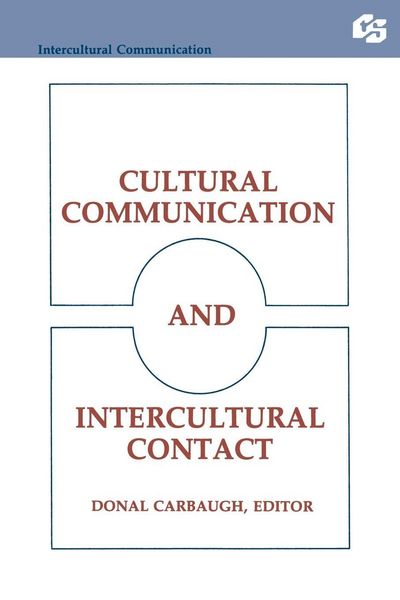 Produktbild: Cultural Communication and Intercultural Contact