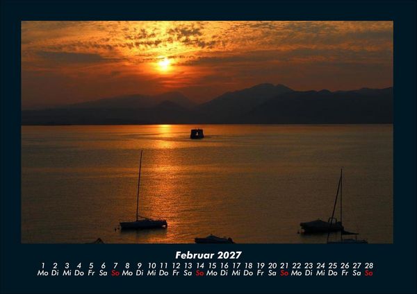 Produktbild: Boote 2027 Fotokalender DIN A4