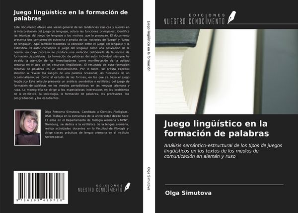 Produktbild: Juego ling&uuml;&iacute;stico en la formaci&oacute;n de palabras