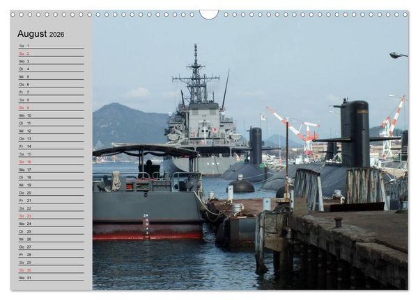Produktbild: U-Boote. Milit&auml;rische Unget&uuml;me (Wandkalender 2026 DIN A3 quer), CALVENDO Monatskalender