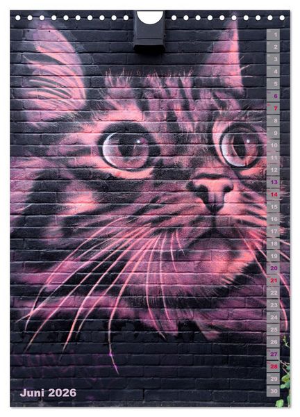 Produktbild: London - Hotspot der Street Art (Wandkalender 2026 DIN A4 hoch), CALVENDO Monatskalender