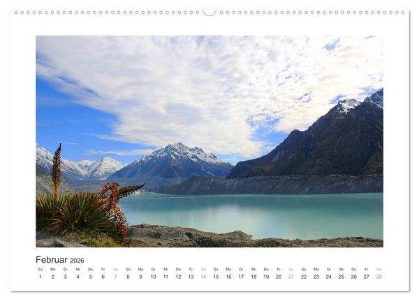 Produktbild: Neuseeland - unterwegs im Land der Kiwis (hochwertiger Premium Wandkalender 2026 DIN A2 quer), Kunstdruck in Hochglanz