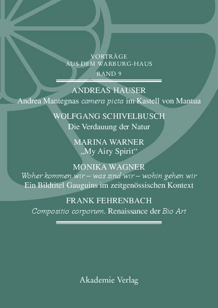 Produktbild: Vortr&auml;ge aus dem Warburg-Haus. Band 9