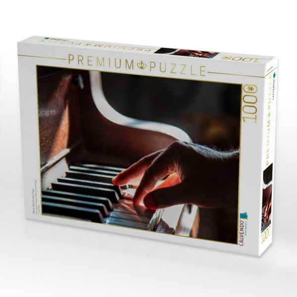 Produktbild: CALVENDO Puzzle Klavier Solo f&uuml;r zehn Finger | 1000 Teile Lege-Gr&ouml;&szlig;e 64x48cm Foto-Puzzle f&uuml;r gl&uuml;ckliche Stunden