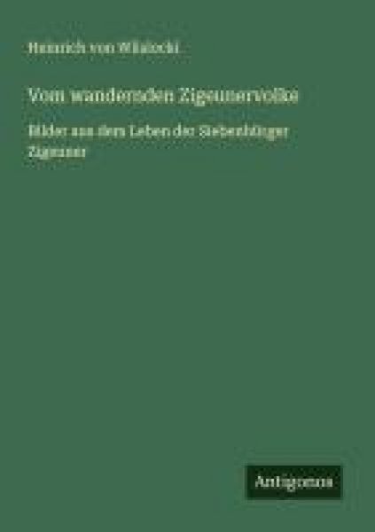 Produktbild: Vom wandernden Zigeunervolke