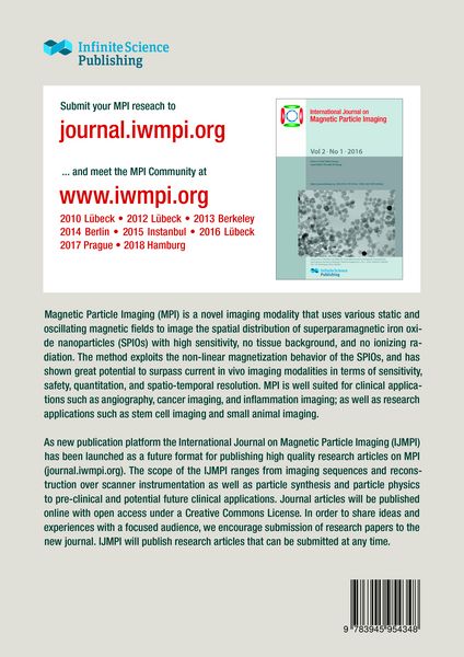 Produktbild: 7th International Workshop on Magnetic Particle Imaging (IWMPI 2017)
