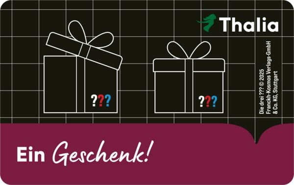 Geschenkkarte Drei ???