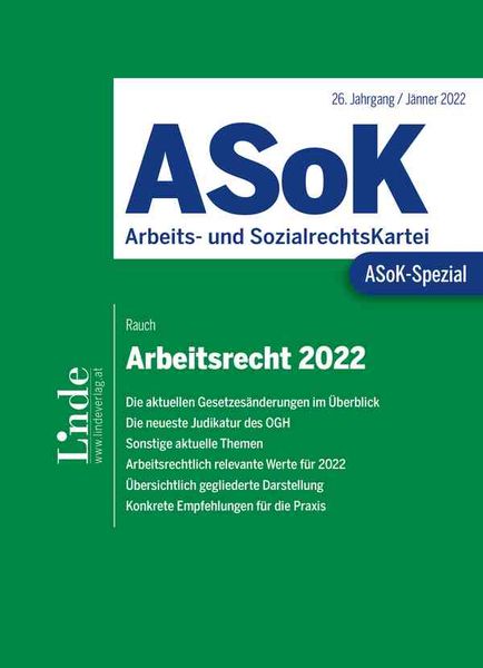 ASoK-Spezial Arbeitsrecht 2022