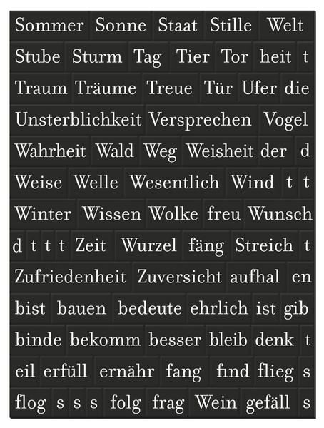 Produktbild: moses. libri_x Magnetische Poesie