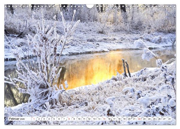 Produktbild: Eiszeit. Winter und Frost in der Natur (Wandkalender 2026 DIN A3 quer), CALVENDO Monatskalender