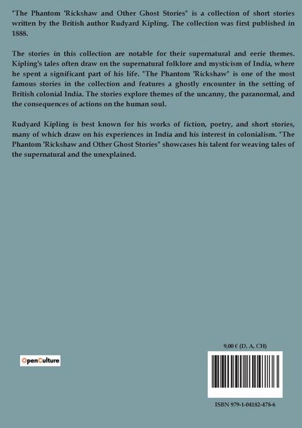 Produktbild: The Phantom Rickshaw and Other Ghost Stories