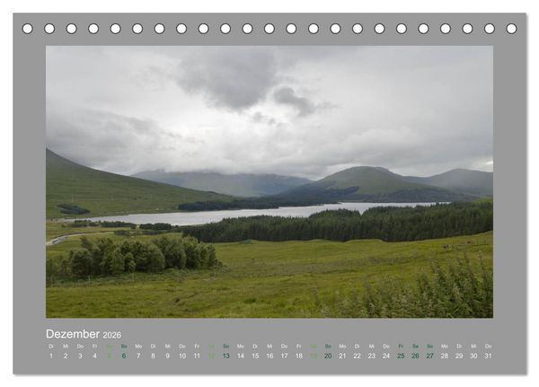 Produktbild: Argyll (Tischkalender 2026 DIN A5 quer), CALVENDO Monatskalender