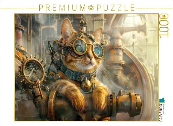 Produktbild: CALVENDO Puzzle Steampunk | 1000 Teile Lege-Gr&ouml;&szlig;e 64x48cm Foto-Puzzle f&uuml;r gl&uuml;ckliche Stunden