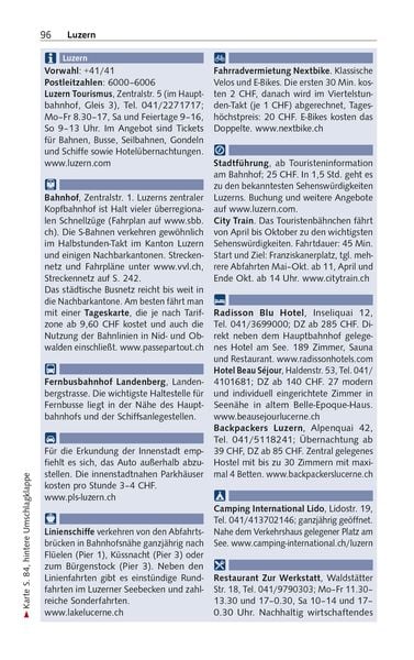 TRESCHER Reiseführer Zentralschweiz
