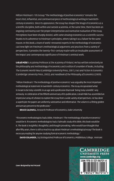 Produktbild: The Methodology of Positive Economics