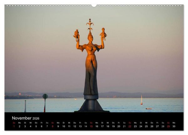Produktbild: Faszination Bodensee (Wandkalender 2026 DIN A2 quer), CALVENDO Monatskalender