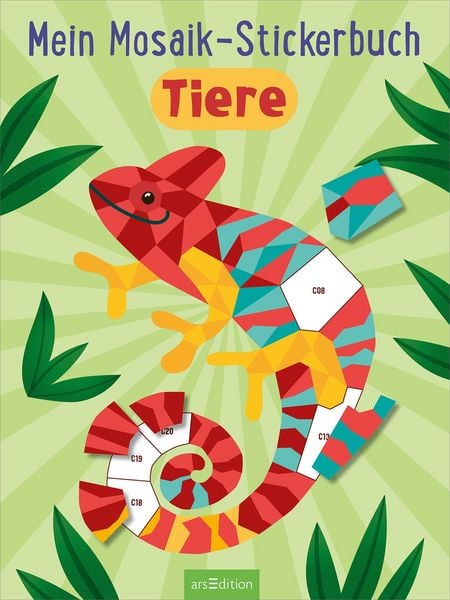 Produktbild: Mein Mosaik-Stickerbuch &ndash; Tiere