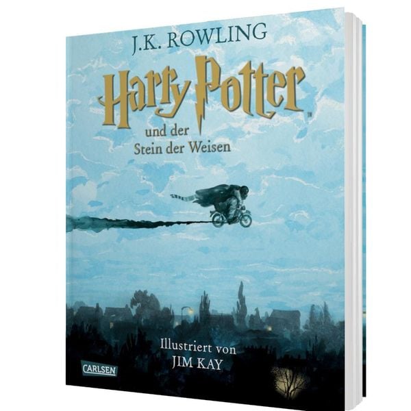 Produktbild: Harry Potter und der Stein der Weisen (farbig illustrierte Schmuckausgabe)