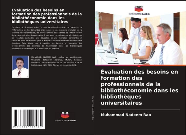 Produktbild: &Eacute;valuation des besoins en formation des professionnels de la biblioth&eacute;conomie dans les biblioth&egrave;ques universitaires