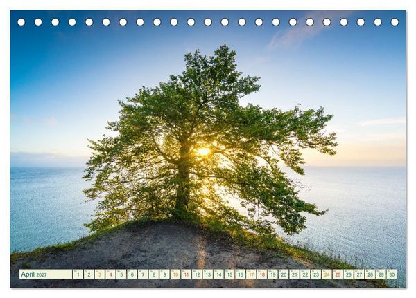 Produktbild: Insel R&uuml;gen - Malerische Kreidek&uuml;ste (Tischkalender 2027 DIN A5 quer), CALVENDO Monatskalender