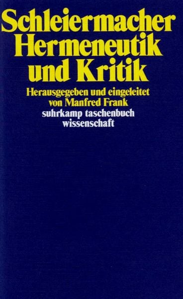 Produktbild: Hermeneutik und Kritik