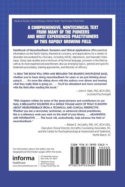 Produktbild: Handbook of Neurofeedback