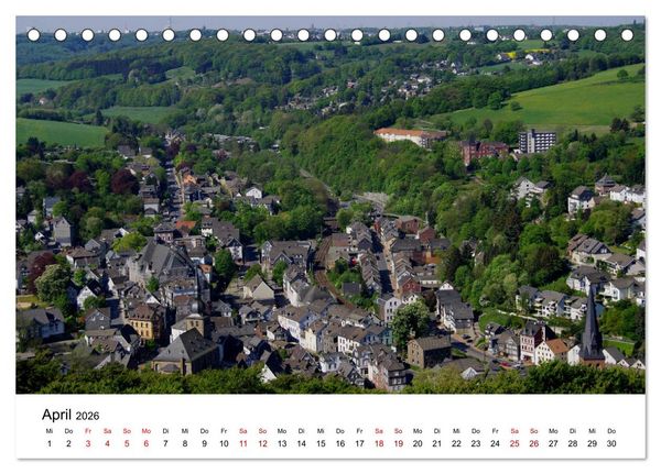 Produktbild: Velbert - Stadt der Schl&ouml;sser und Beschl&auml;ge (Tischkalender 2026 DIN A5 quer), CALVENDO Monatskalender