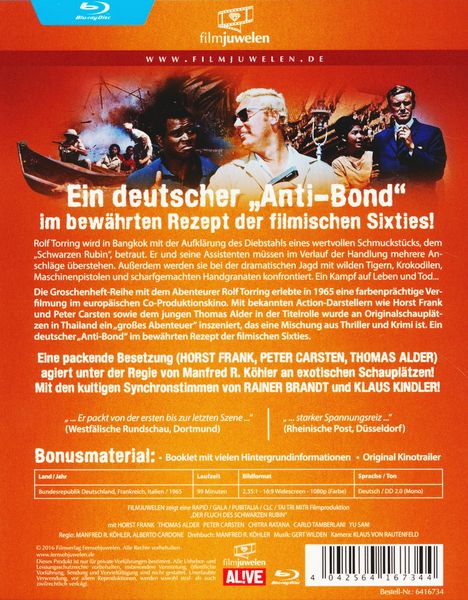 Produktbild: Der Fluch des schwarzen Rubin - filmjuwelen