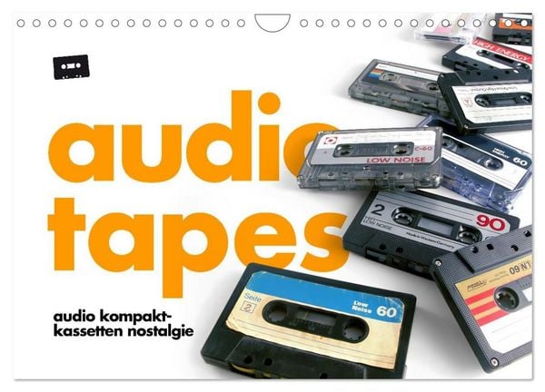 Produktbild: Audio Tapes (Wandkalender 2027 DIN A4 quer), CALVENDO Monatskalender