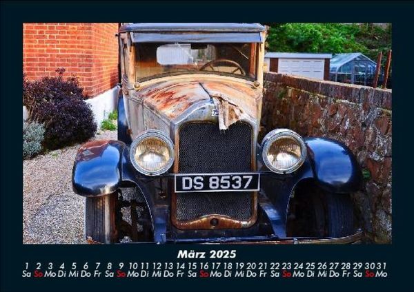 Produktbild: Welt der Oldtimer 2025 Fotokalender DIN A5