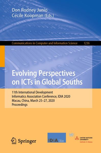 Produktbild: Evolving Perspectives on ICTs in Global Souths