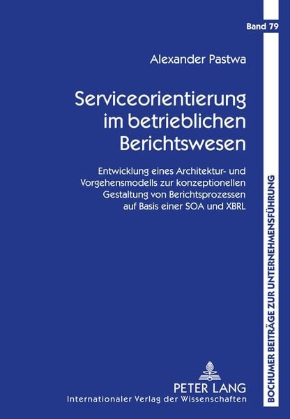 Produktbild: Serviceorientierung im betrieblichen Berichtswesen