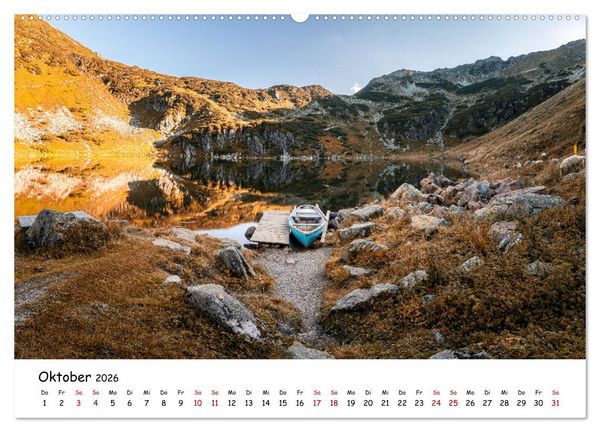 Produktbild: Sch&ouml;nste Berge der Alpen (hochwertiger Premium Wandkalender 2026 DIN A2 quer), Kunstdruck in Hochglanz