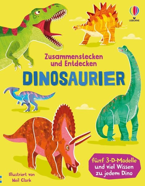 Produktbild: Zusammenstecken und Entdecken: Dinosaurier