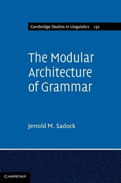 Produktbild: Modular Architecture of Grammar