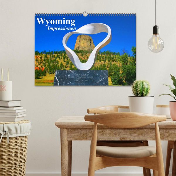 Produktbild: Wyoming &bull; Impressionen (Wandkalender 2026 DIN A3 quer), CALVENDO Monatskalender