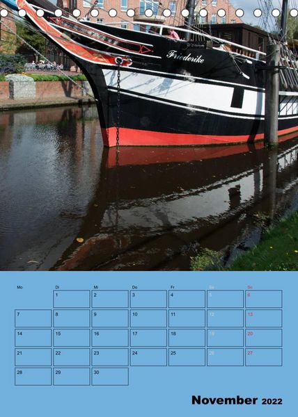 Produktbild: Papenburg - Papenborg (Tischkalender 2022 DIN A5 hoch)