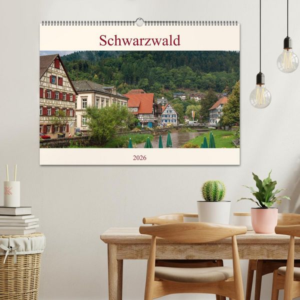 Produktbild: Schwarzwald (Wandkalender 2026 DIN A2 quer), CALVENDO Monatskalender