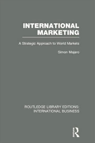 Produktbild: International Marketing (RLE International Business)