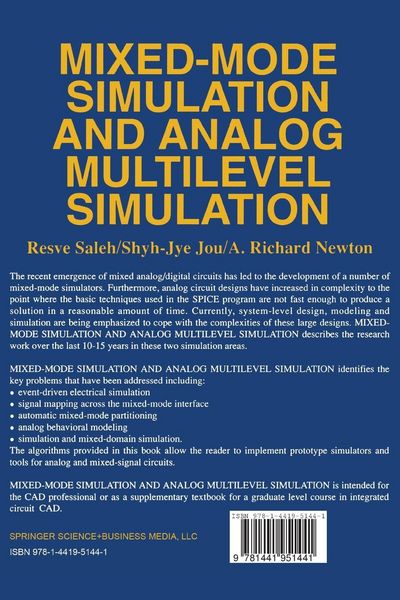Produktbild: Mixed-Mode Simulation and Analog Multilevel Simulation